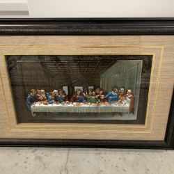 3D Picture of the last supper
