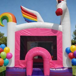 Unicorn Bounce House – Magical Party Jumper for Kids 🎉🦄