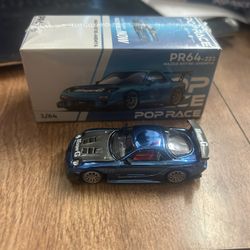 Pop Race 1/64 scale Mazda RX-7 RE-Amemiya PR64-223