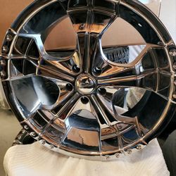 22” Panther Chrome Wheels