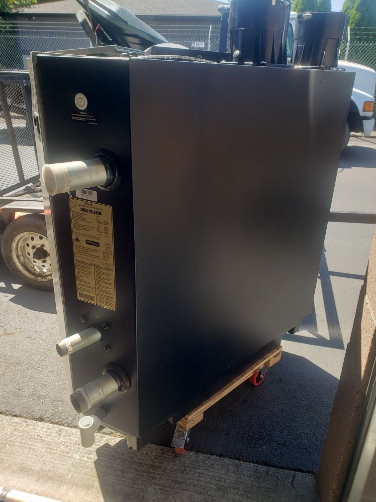 Weil mclain commercial condensing boiler slim fit this unit has