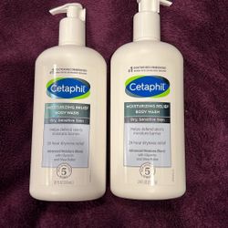 2 Cetaphil Body Wash For Dry Sensitive Skin