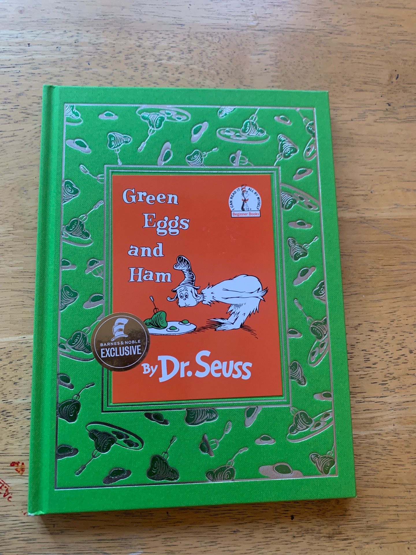 Dr. Suess Green eggs And Ham Barnes and Noble Special Edition Hard Cover