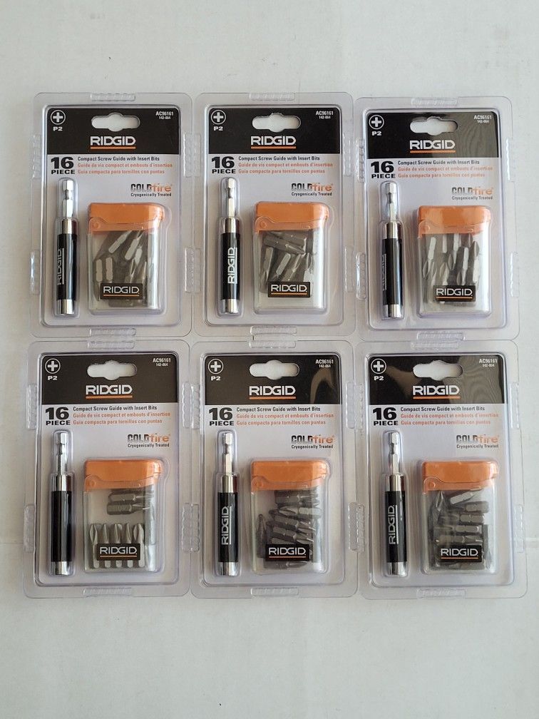 Rigid 16pc Drill Bit Phillips Set