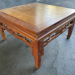 Asian / Oriental Coffee / Tea Table 34” X 33” X 19”