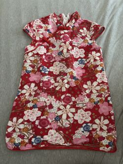 Traditional Chinese Dress For Firl Sz 5, 5T