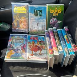 Disney VHS Movies Tapes 