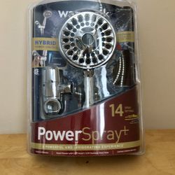 New Waterpik Hand Shower Power Spray 