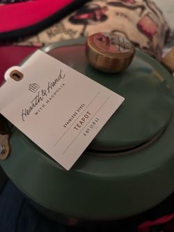 Hearth and Hand green tea pot