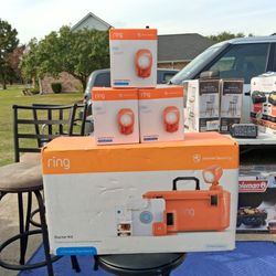 Ring Jobsite Security Starter Kit with 3 Spotlight Batteries