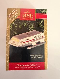 Hallmark Keepsake Star Trek Shuttlecraft Galileo Ornament
