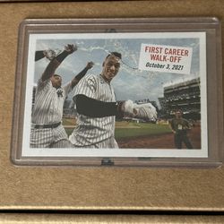 Aaron Judge First  Career Walk-off Homerun