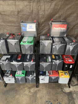 Car batteries