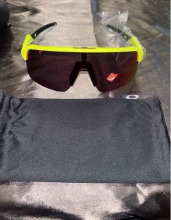 Oakley Sport Sunglasses Neon Yellow Prizm Road