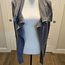 Grey Cardigan- NYC & CO - SIZE XS