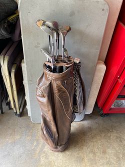 Vintage Left Handed Golf Set