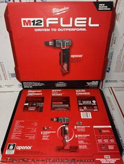 Milwaukee M12 Fuel ProPex Expander w/1/2-1” Rapid Seal Heads. Tool Only. Model #2532-20