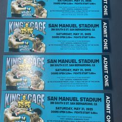 Tickets King Of the Cage 