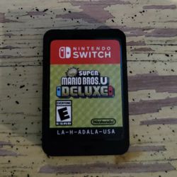 Super Mario U Deluxe Switch game