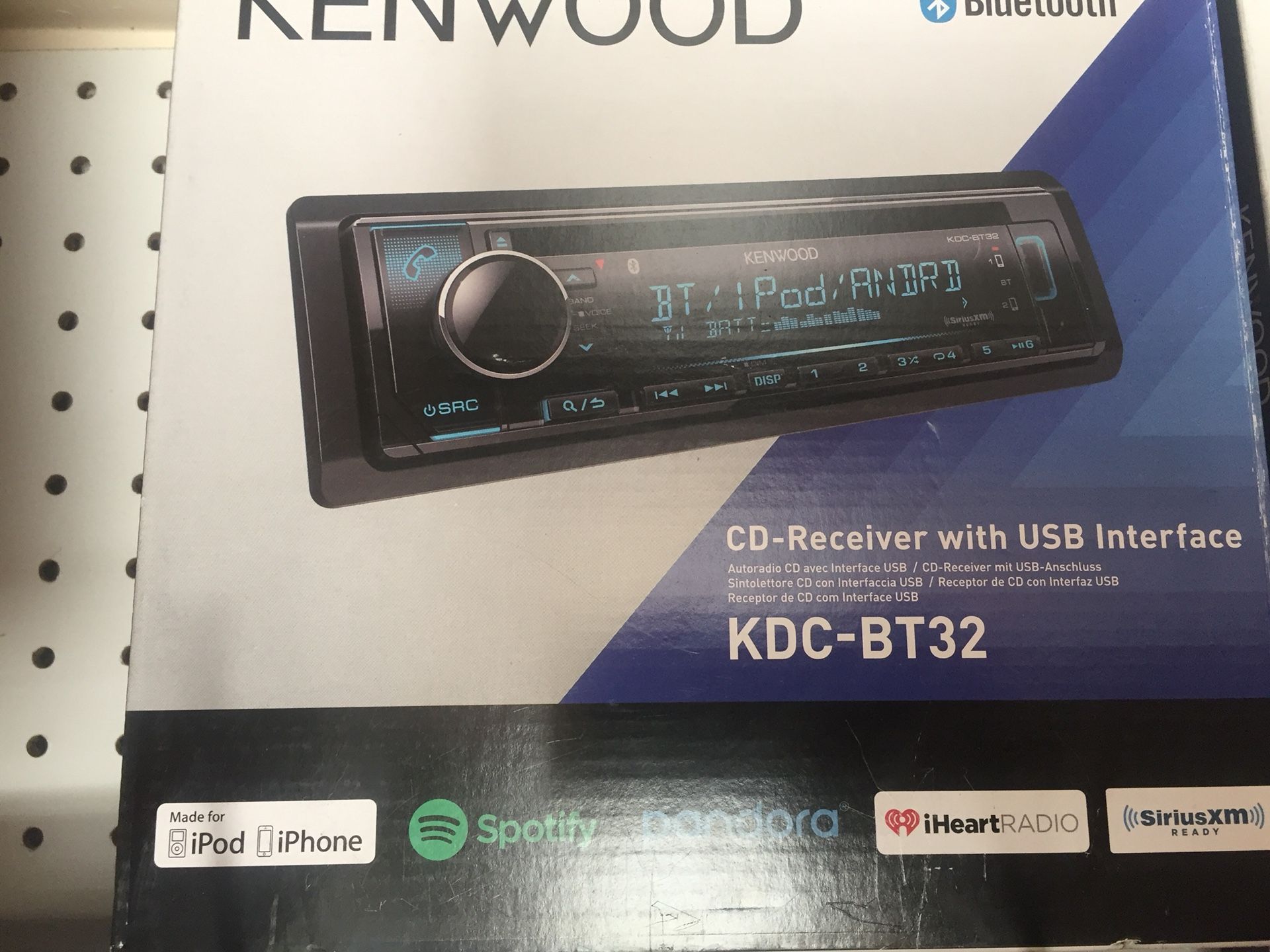 Radio kenwood with Bluetooth