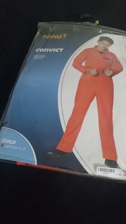 Kids Convict Costume 