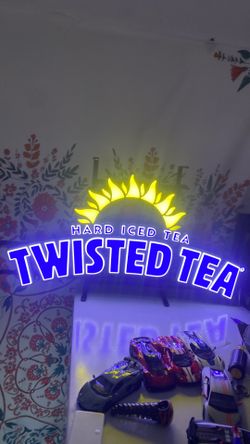 Twisted tea sign neon