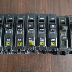Square D Circuit Breakers 30amp