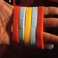 Nike Silicone Bracelets..$2 Each