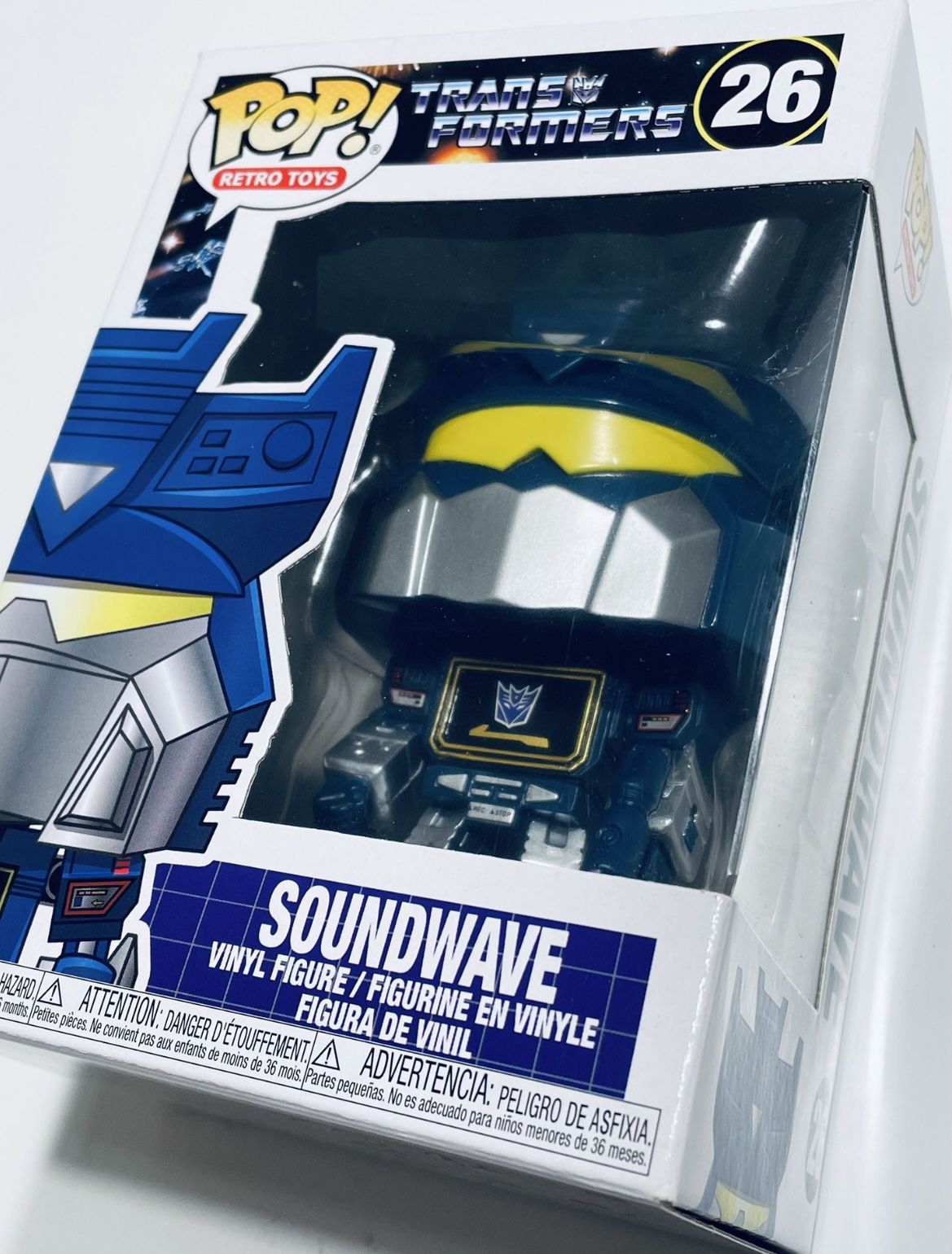 Funko Pop Pop! Retro Toys Transformers Soundwave #26