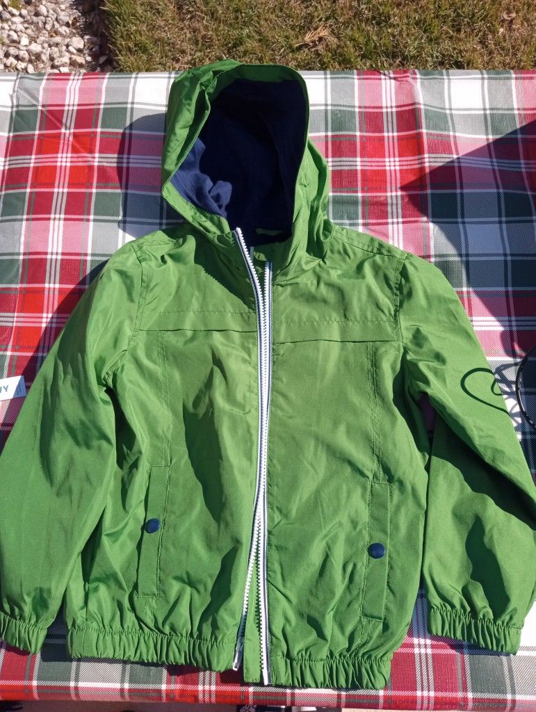 Boys Green Bomber Jacket