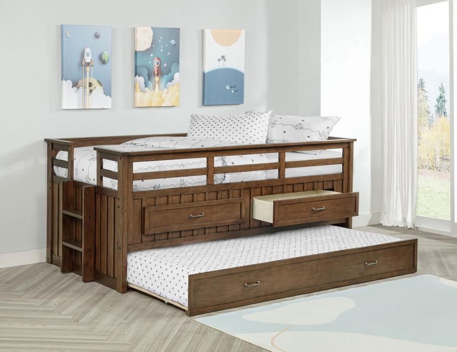 **SALE** New Twin Captain’s Bed With Trundle And Storage Drawers! 