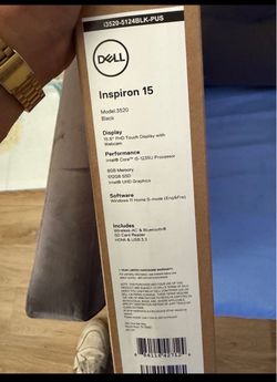 Dell Inspiron 15 3520 Laptop Black