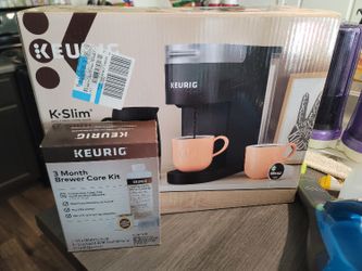 Keurig K-Slim And 3month Care Kit