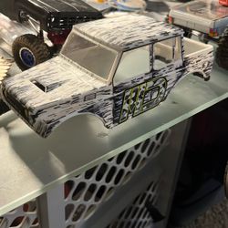 Custom Printed Bandito Body. Trx4m 1/18 Scale