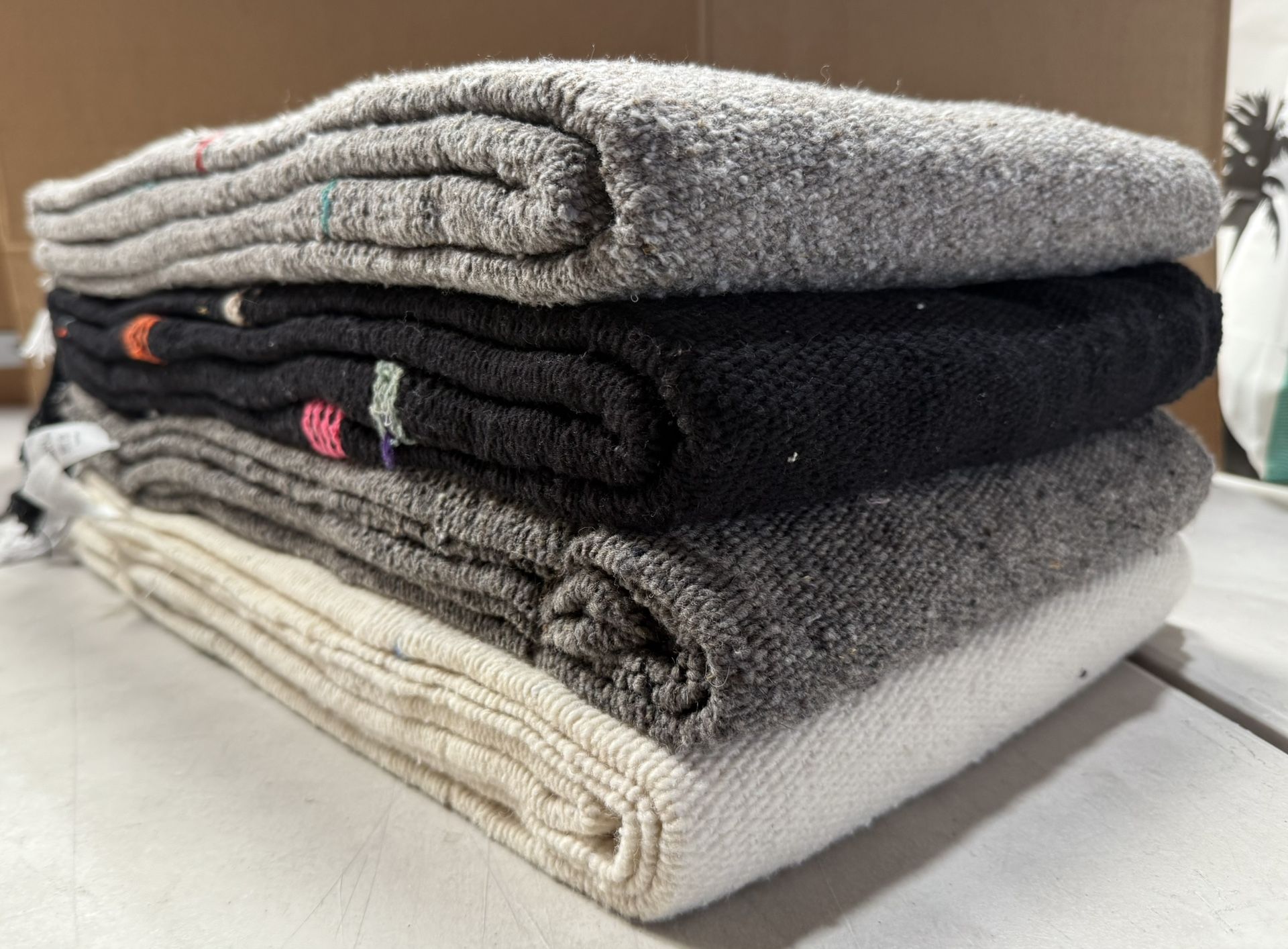 Wool thunderbird blankets 6’x4’