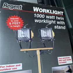 Twin Work lights With Stand 