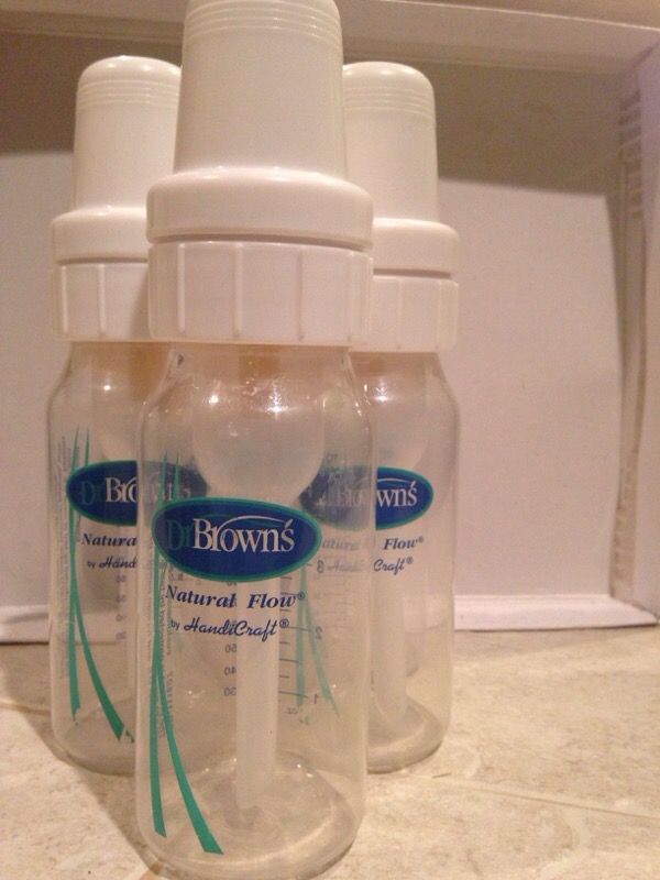 Dr. Brown's Natural Flow® Standard bottles 4oz - set of five