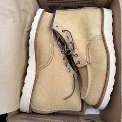 Redwing Moc Toe Suede Boots