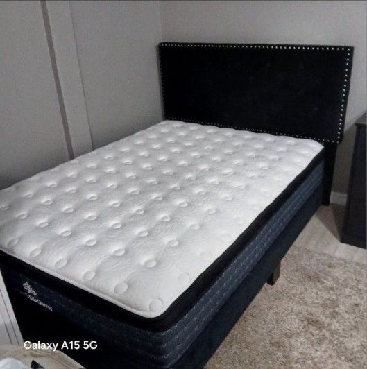 Like New. studded Full Size Bed