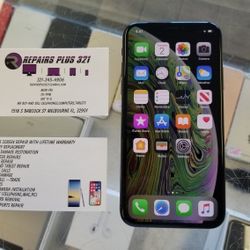 Unlocked Black iPhone XS 64gb