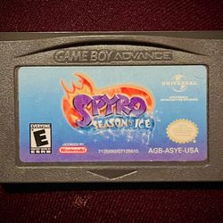 Spyro Game For Nintendo Game Boy Advanced 
