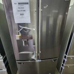 LG 29CF REFRIGERATOR 1399! 0 DOWN 0% FINANCING! 1YR WARRANTY! 48HR DELIVERY