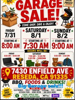 Huge Garage sale
