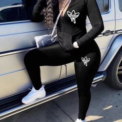 2 Piece Jogger Hoodie Set Available In XL