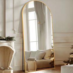 MIRROR - 70 X 32 Full Length Arch Mirror with Stand 32 x 70