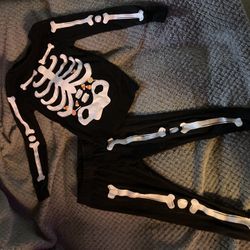 Halloween Skeleton Pajamas