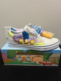 VANS The Simpsons x Old Skool “The Bouviers” Limited Edition Low sz 11  VN0A4BV521M