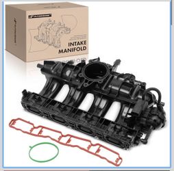 VW 4Cyl 2.0L TSI Engine Intake Manifold w/Solenoid Valve Gaskets & Sensor