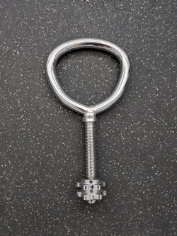 Adjustable kettle bell handle