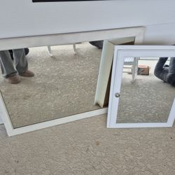 Mirror And Bathroom Xlarge Medicine Cabinet Set